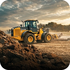 John Deere construction equipment
