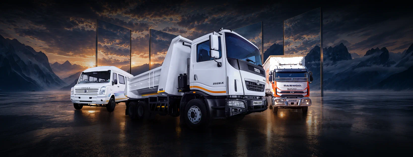 Automotive commercial vehicles lineup